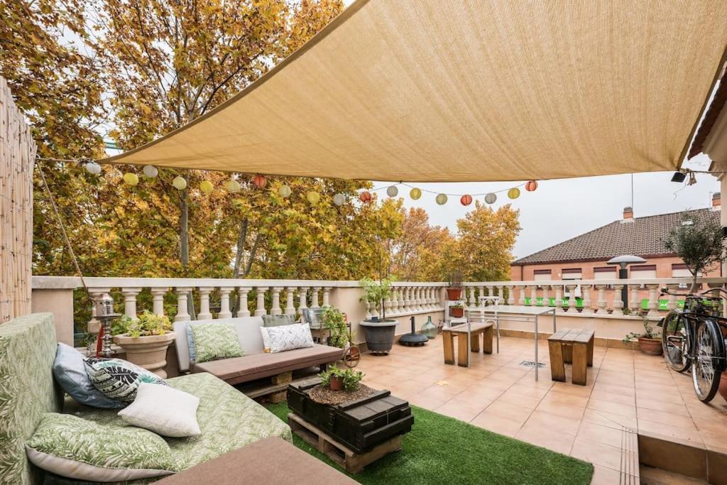Atico Con Terraza Y Chimenea Junto A Universidad Alcala de Henares Exterior photo